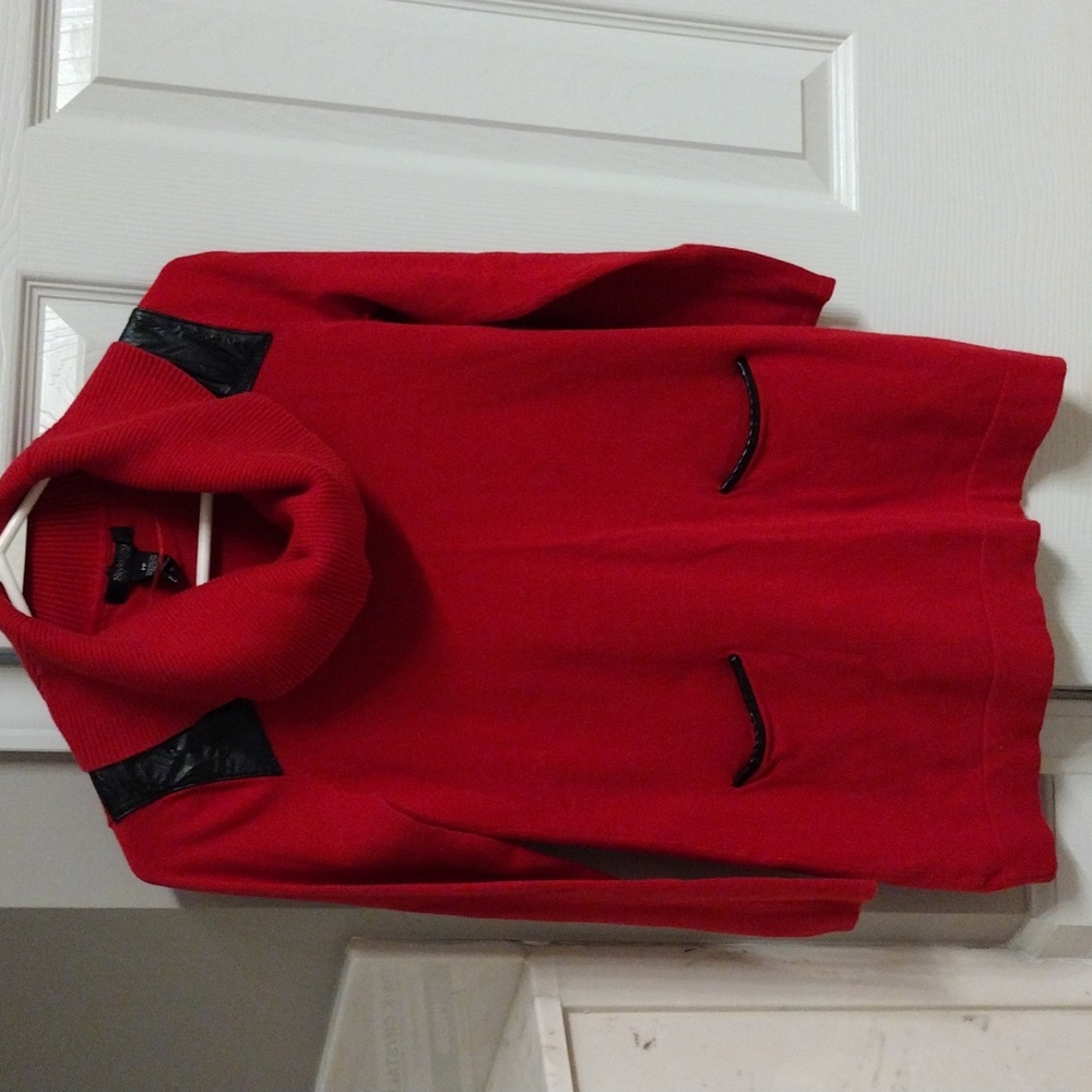 Style & Co. Red Cowl Tunic